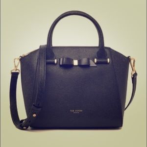 Ted Baker London Janne Bow Leather Tote